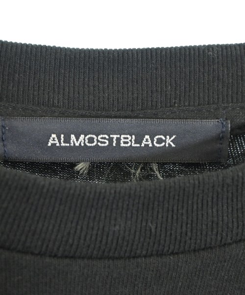 ALMOSTBLACK（オールモストブラック）Tシャツ・カットソー 黒 サイズ:-(L位) メンズ/2200681968318