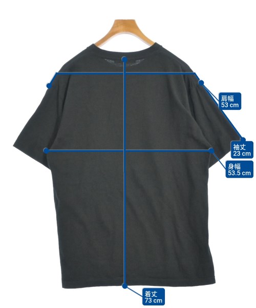 ALMOSTBLACK（オールモストブラック）Tシャツ・カットソー 黒 サイズ:-(L位) メンズ/2200681968318