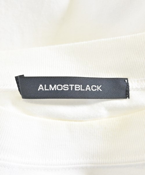 ALMOSTBLACK（オールモストブラック）Tシャツ・カットソー 白 サイズ:-(L位) メンズ/2200681968363