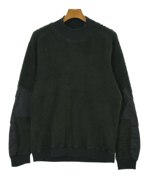 ALMOSTBLACK(オールモストブラック)スウェット 黒 サイズ:1(S位)/2200687811021