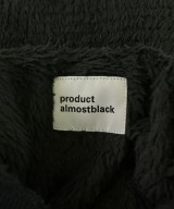 ALMOSTBLACK（オールモストブラック）スウェット 黒 サイズ:1(S位) メンズ/2200687811021