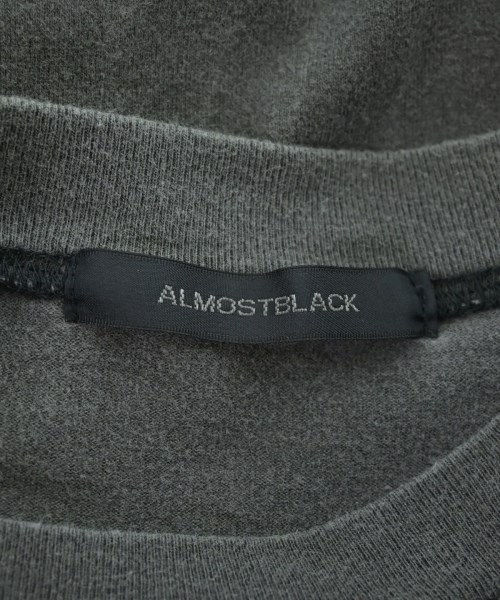 ALMOSTBLACK（オールモストブラック）Tシャツ・カットソー グレー サイズ:3(L位) メンズ/2200691372068