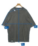 ALMOSTBLACK（オールモストブラック）Tシャツ・カットソー グレー サイズ:3(L位) メンズ/2200691372068