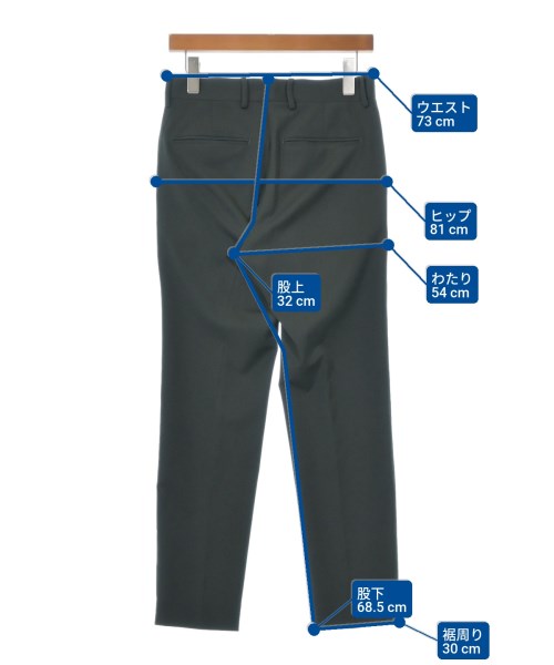 CITY（シティ）スラックス 緑 サイズ:1(S位) メンズ/2200637704038