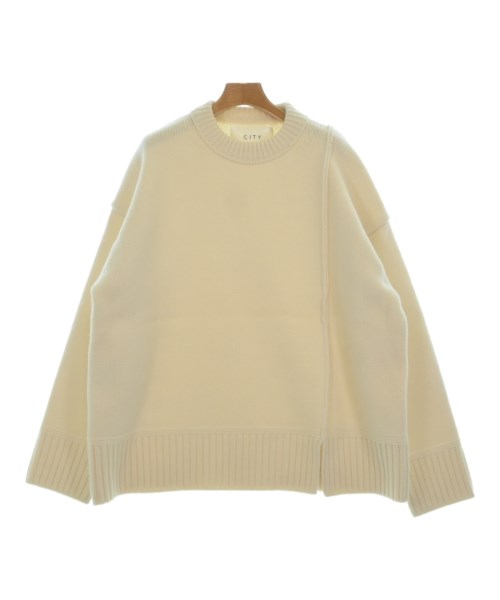 CITY（シティ）ニット・セーター 白 サイズ:1(S位) レディース/2200637921022