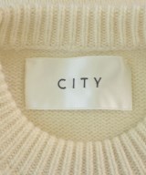 CITY（シティ）ニット・セーター 白 サイズ:1(S位) レディース/2200637921022