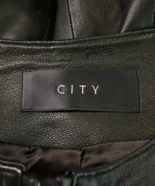 CITY（シティ）ライダース 黒 サイズ:1(S位) レディース/2200634355035