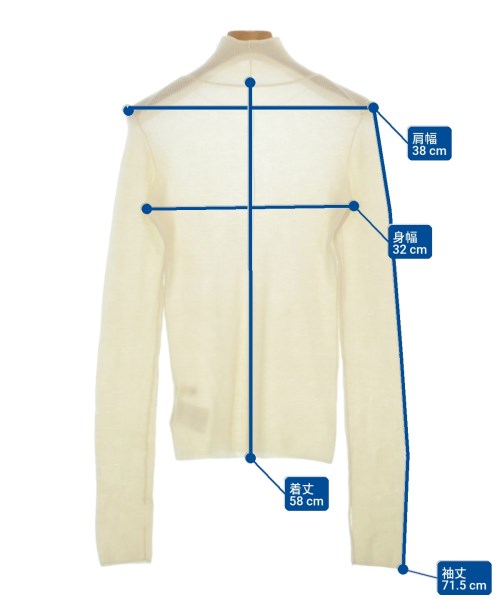 CITY（シティ）ニット・セーター 白 サイズ:F レディース/2200619726126