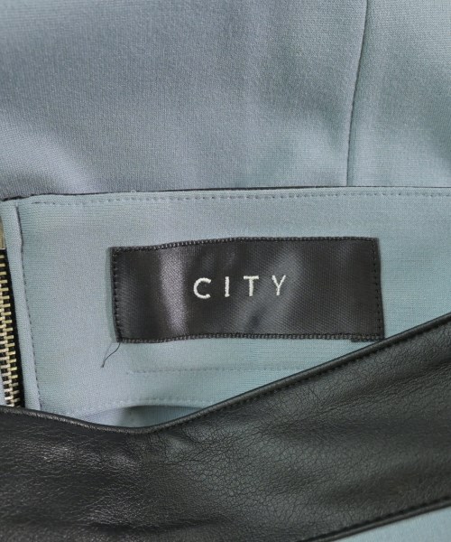 CITY（シティ）ロング・マキシ丈スカート 青 サイズ:2(M位) レディース/2200604107084