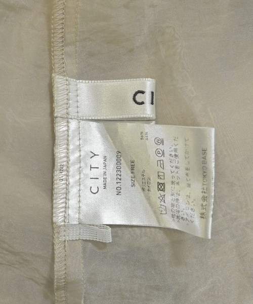 CITY（シティ）カジュアルシャツ ベージュ サイズ:F レディース/2200608339061
