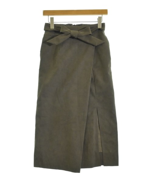CITY(シティ)ロング・マキシ丈スカート カーキ サイズ:0(XS位)/2200670424016