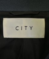 CITY（シティ）ステンカラーコート 青 サイズ:2(M位) レディース/2200680200013