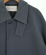 CITY（シティ）ステンカラーコート 青 サイズ:2(M位) レディース/2200680200013