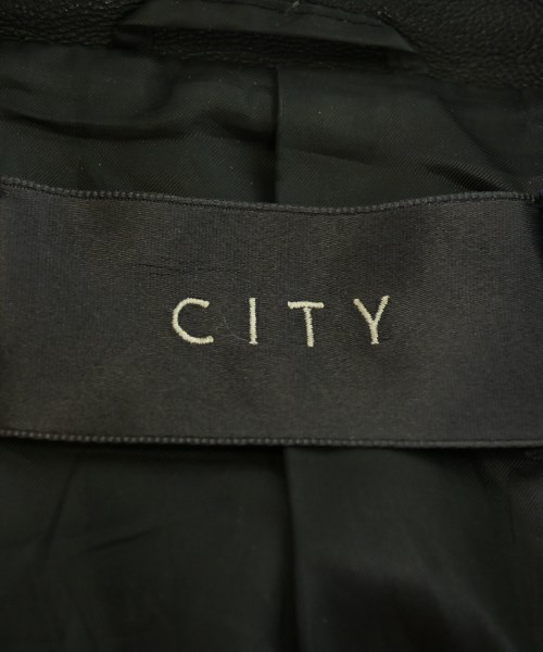 CITY（シティ）ライダース 黒 サイズ:3(L位) メンズ/2200681233010