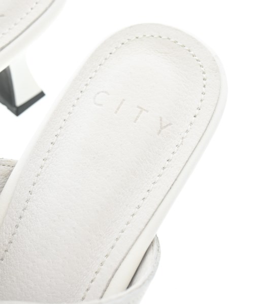 CITY（シティ）サンダル 白 サイズ:2(24cm位) レディース/2200682495103
