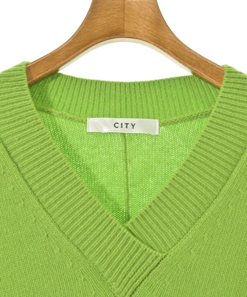 CITY（シティ）ニット・セーター 緑 サイズ:F レディース/2200693585121