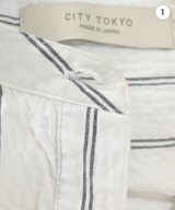 CITY TOKYO（シティトウキョウ）シャツワンピース 白 サイズ:1(S位) レディース/2200701931025
