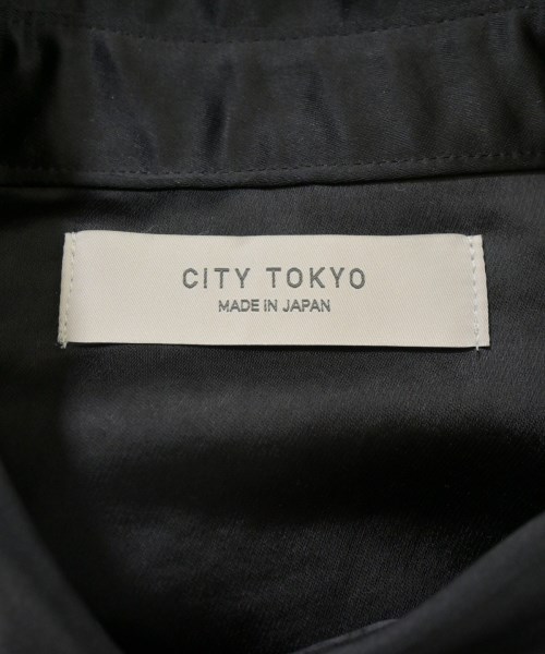 CITY TOKYO（シティトウキョウ）ドレスシャツ 黒 サイズ:F レディース/2200701931032