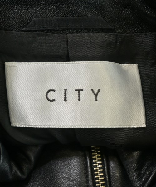 CITY（シティ）ライダース 黒 サイズ:2(M位) レディース/2200656618019