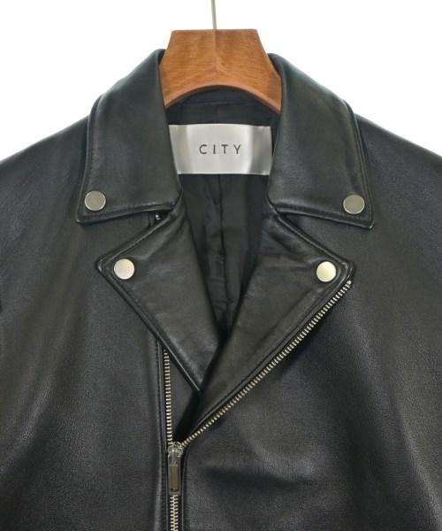 CITY（シティ）ライダース 黒 サイズ:2(M位) レディース/2200656618019