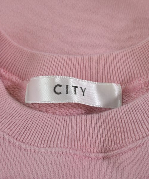 CITY（シティ）スウェット ピンク サイズ:F レディース/2200646416076