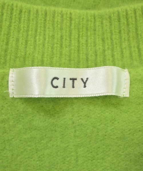 CITY（シティ）ニット・セーター 緑 サイズ:F レディース/2200663576012