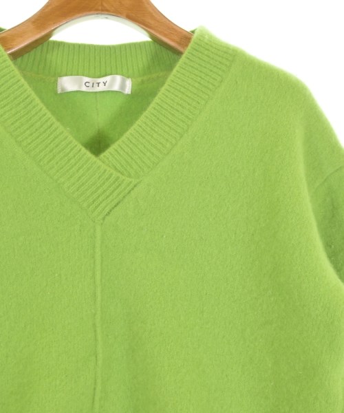 CITY（シティ）ニット・セーター 緑 サイズ:F レディース/2200663576012