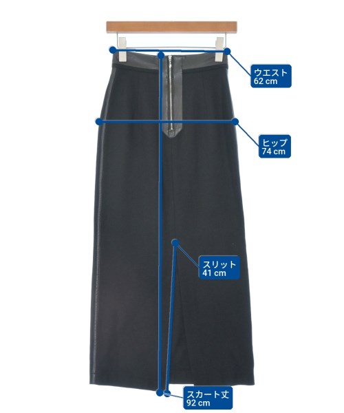 CITY（シティ）ロング・マキシ丈スカート 黒 サイズ:1(S位) レディース/2200664752040