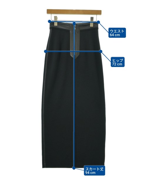 CITY（シティ）ロング・マキシ丈スカート 黒 サイズ:1(S位) レディース/2200666072054