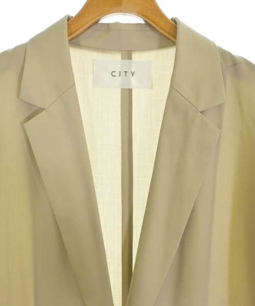 CITY TOKYO（シティトウキョウ）チェスターコート ベージュ サイズ:3(L位) メンズ/2200732323141