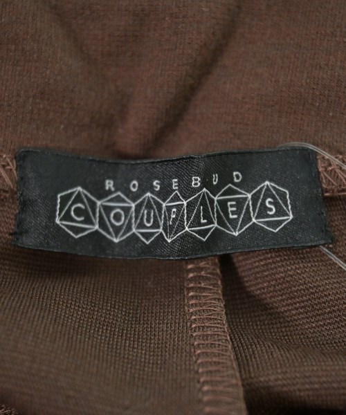 ROSE BUD COUPLES（ローズバッドカップルズ）クロップドパンツ 茶 サイズ:F レディース/2200693061038