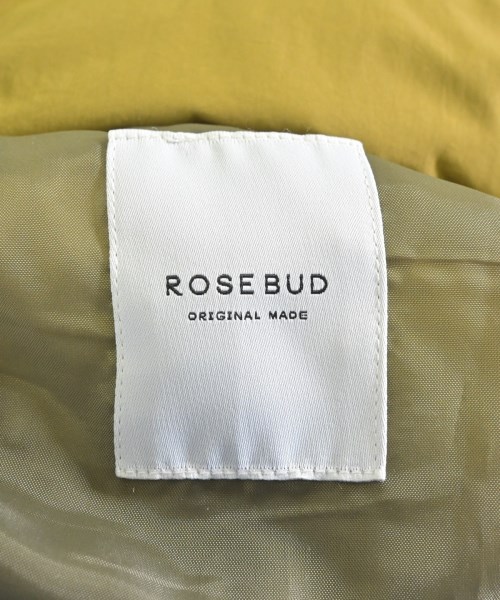 ROSE BUD COUPLES（ローズバッドカップルズ）ダウンジャケット/ダウンベスト 黄 サイズ:F レディース/2200651915021