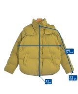 ROSE BUD COUPLES（ローズバッドカップルズ）ダウンジャケット/ダウンベスト 黄 サイズ:F レディース/2200651915021