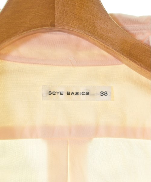 SCYE BASICS（サイベーシックス）カジュアルシャツ ピンク サイズ:38(M位) メンズ/2200452043725