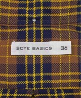 SCYE BASICS（サイベーシックス）カジュアルシャツ 茶 サイズ:36(XS位) メンズ/2200470965016