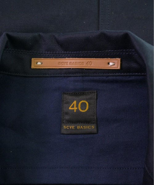 SCYE BASICS（サイベーシックス）カジュアルジャケット 紺 サイズ:40(M位) メンズ/2200501892113