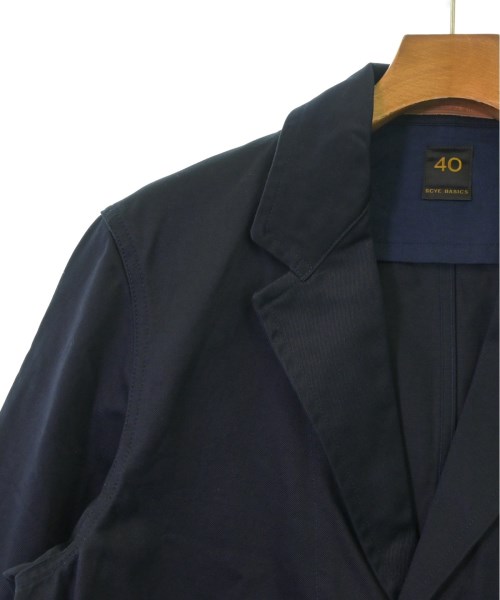 SCYE BASICS（サイベーシックス）カジュアルジャケット 紺 サイズ:40(M位) メンズ/2200501892113