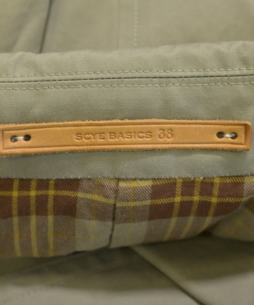 SCYE BASICS（サイベーシックス）ステンカラーコート グレー サイズ:38(M位) レディース/2200629399013