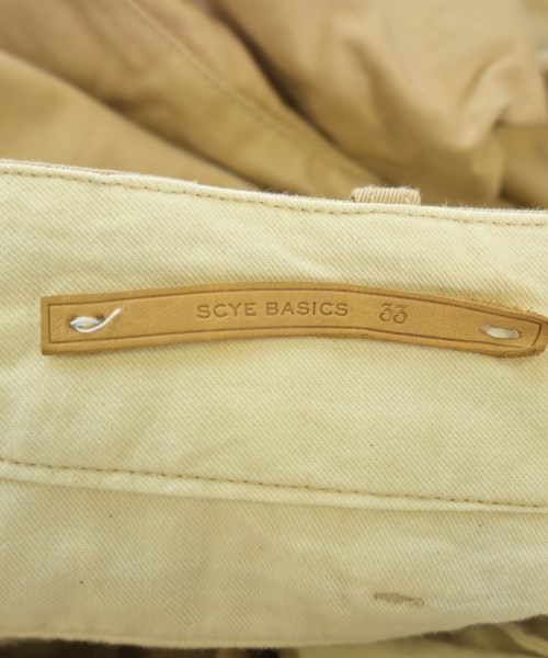 SCYE BASICS（サイベーシックス）ショートパンツ ベージュ サイズ:33(L位) メンズ/2200625947010
