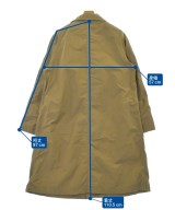 SCYE BASICS（サイベーシックス）ステンカラーコート 茶 サイズ:38(XL位) メンズ/2200625947034