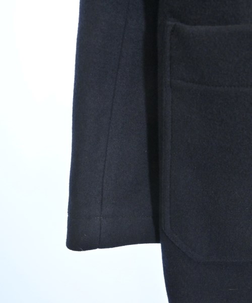 SCYE BASICS（サイベーシックス）ステンカラーコート 紺 サイズ:36(S位) メンズ/2200639469010