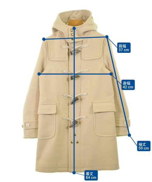 SCYE BASICS（サイベーシックス）ダッフルコート 黄 サイズ:38(M位) レディース/2200630477014