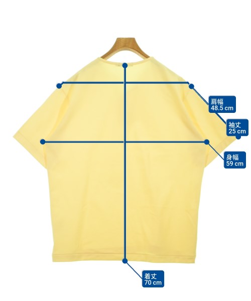 SCYE BASICS（サイベーシックス）Tシャツ・カットソー 黄 サイズ:38(XL位) メンズ/2200635905062