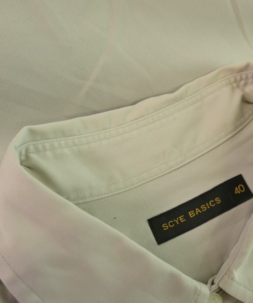 SCYE BASICS（サイベーシックス）カジュアルシャツ グレー サイズ:40(M位) メンズ/2200640073350