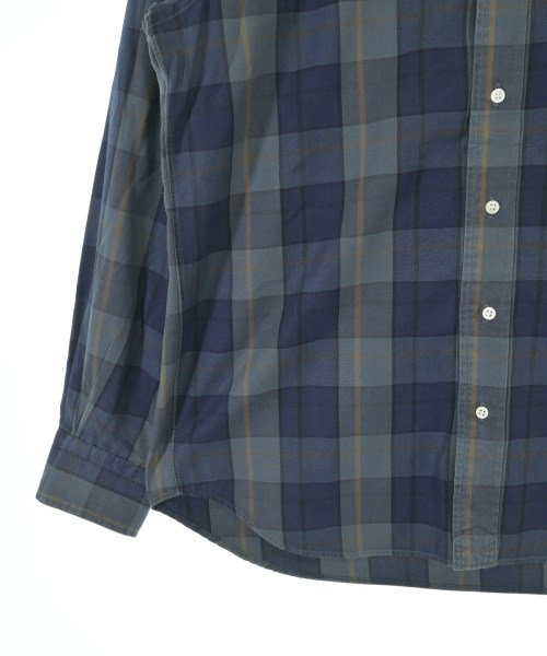 SCYE BASICS（サイベーシックス）カジュアルシャツ 紺 サイズ:40(M位) メンズ/2200640073367