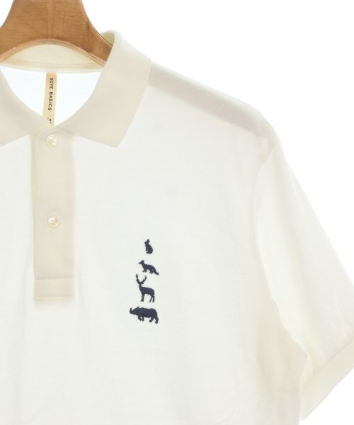 SCYE BASICS（サイベーシックス）ポロシャツ 白 サイズ:36(S位) メンズ/2200621758023
