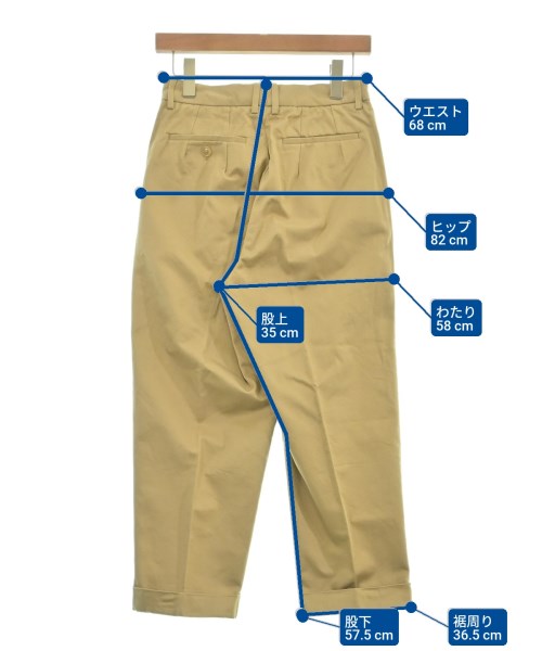 SCYE BASICS（サイベーシックス）チノパン ベージュ サイズ:38(M位) レディース/2200622557014