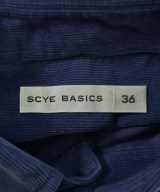SCYE BASICS（サイベーシックス）カジュアルシャツ 青 サイズ:36(XS位) メンズ/2200623558058