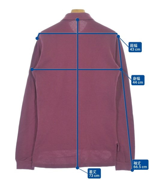 SCYE BASICS（サイベーシックス）ポロシャツ 赤 サイズ:36(S位) レディース/2200627215018