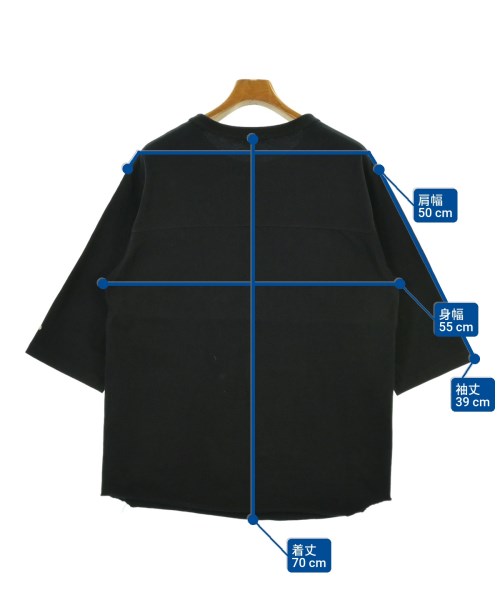 SCYE BASICS（サイベーシックス）Tシャツ・カットソー 黒 サイズ:40(L位) メンズ/2200612491021